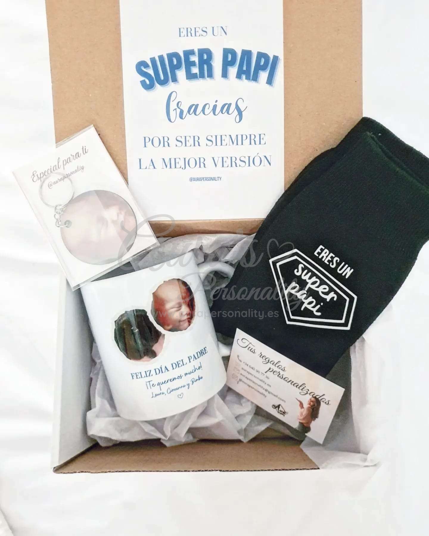 Regalo Cumpleaños Ausardia - Caja Con Calcetines Y Taza Personalizada - Mensaje Divertido