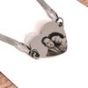 Pulsera de acero inoxidable con medalla de corazón y foto de pareja grabada a láser a alta definición de la tienda Aura's Personality